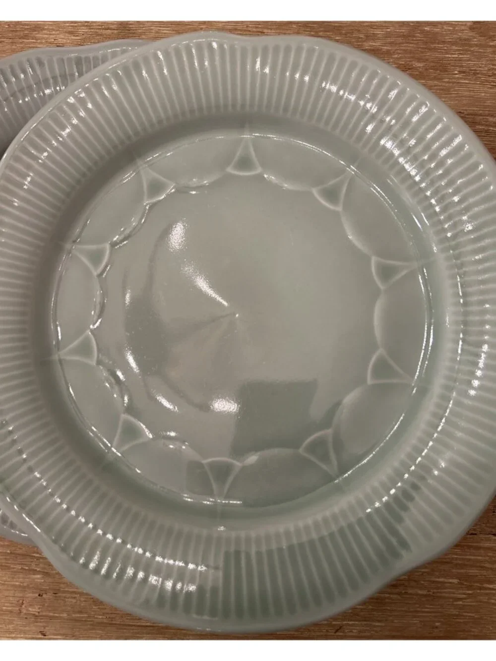 Pier 1 Celadon Dinner Plate Green 9.5
